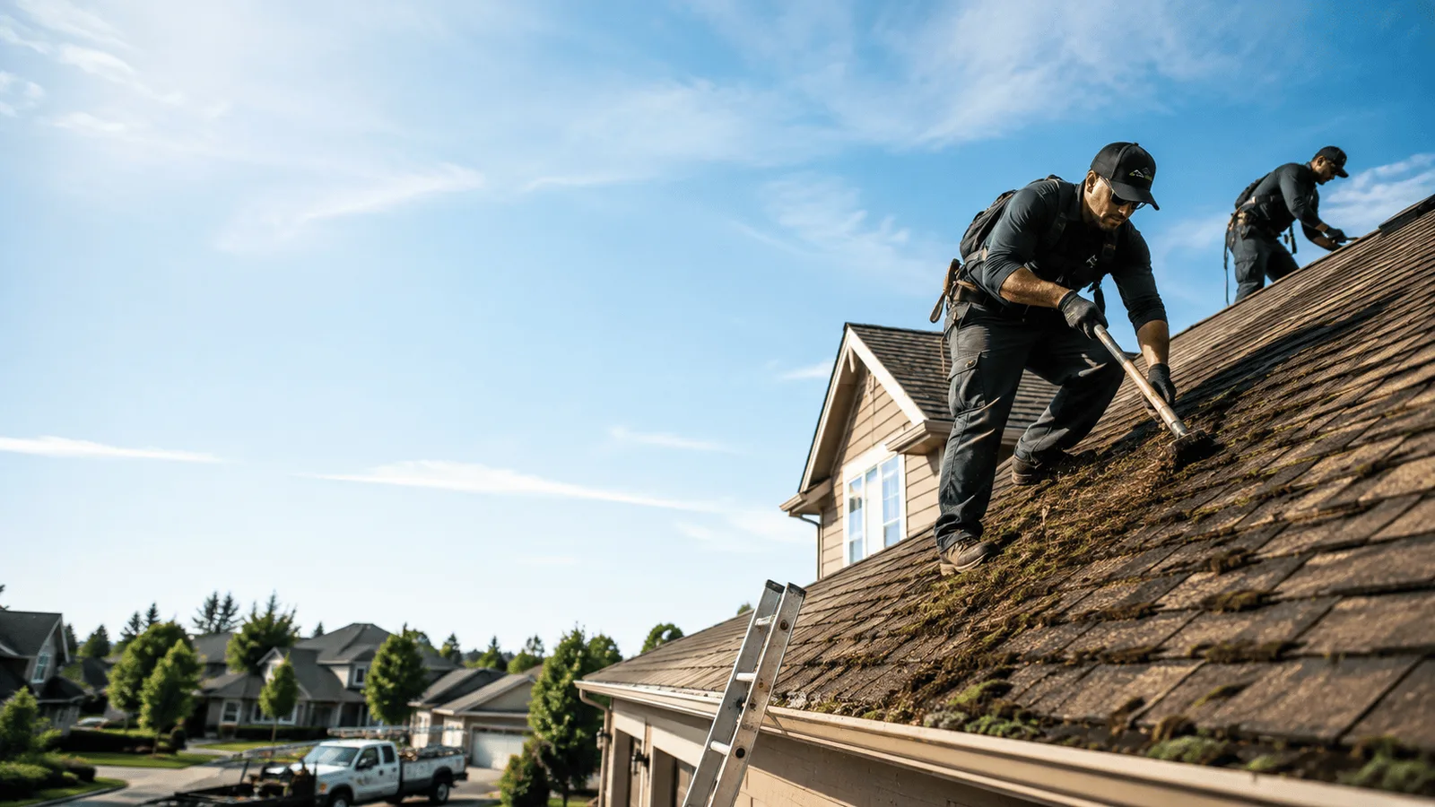 Roof Moss Removal in Saint Francis, WI near me